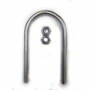 M8 Round Electro-Plated U Bolts 40MM Width X 100MM Length